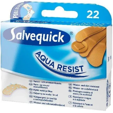 Plāksteri Salvequick Aqua Resist ūdensizturīgie, i