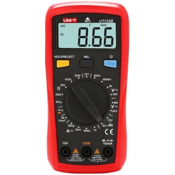 Uni-T UT133B rokas digitālais multimetrs, 600V AC,