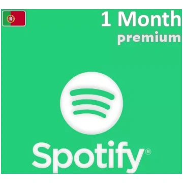 Spotify Premium dāvanu karte 1 mēnesim (Portugāle)