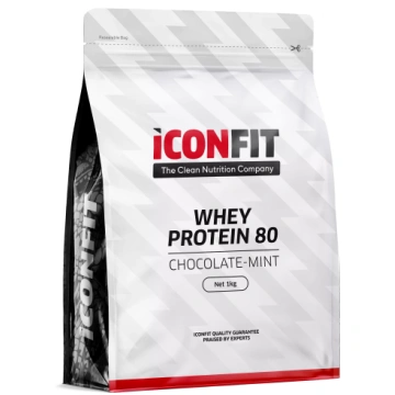 ICONFIT Whey Protein 80 - Chocolate-Mint pulveris,