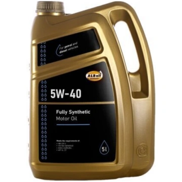 ALB 5W-40 sintētiskā motoreļļa, 5 L