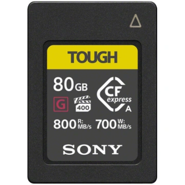 Sony 80GB CFexpress Type A TOUGH Read 800 MB/s Wri