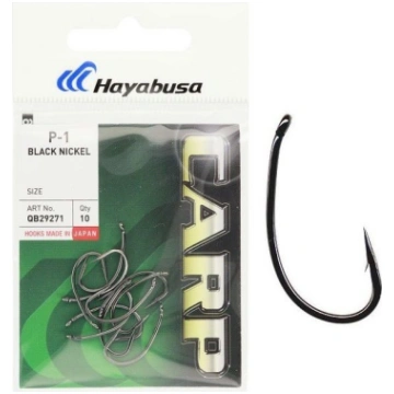 ZFish - Karpu āķi HAYABUSA HOOKS MODEL P1 (10 gab.