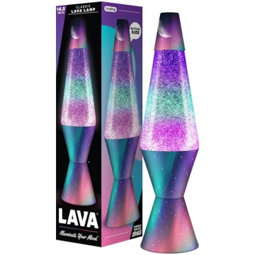 Lava oriģinālā lampa - 14,5" Polar Glimmer - sudra