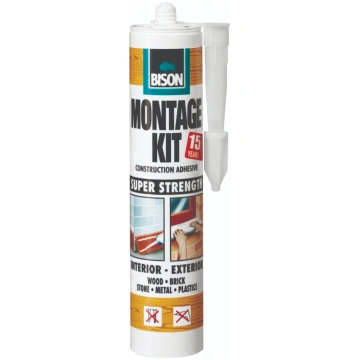 Līme Bison Montage kit 350gr + hermētiķu pistole