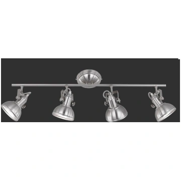 REALITY Sienas lampa GINA 4xE14 40W sudrabs