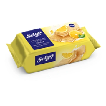 Vafeles SELGA, ar citronu garšu, 90g