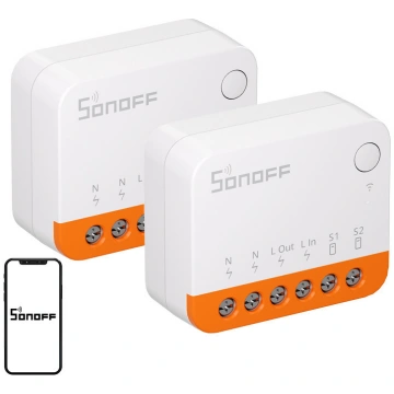 SONOFF MINIR4 (Extreme) Switch, 2-Pack