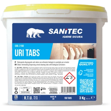 Sanitec pisuāra tabletes 150 gab. 3 kg
