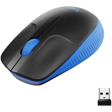 Logitech MOUSE USB OPTICAL WRL M190/BLUE 910-00590