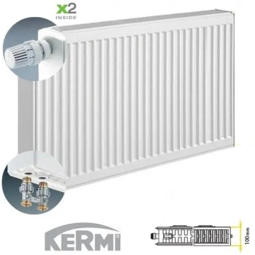 Kermi radiators apakšas pieslēgums KV22-400*600