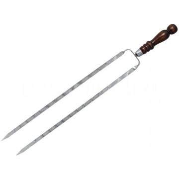 Dubultais iesms ar koka rokturi 45 cm