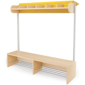 Sešvietīgs garderobes skapis CLOAKROOM 6 NS5200/NS
