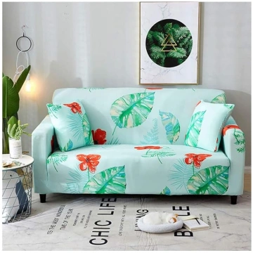 DaiHan Stretch Sofa Slipcover Polyester Spandex Fa