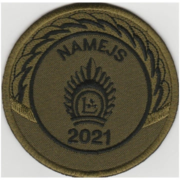 NBS mācību NAMEJS 2021 uzšuve