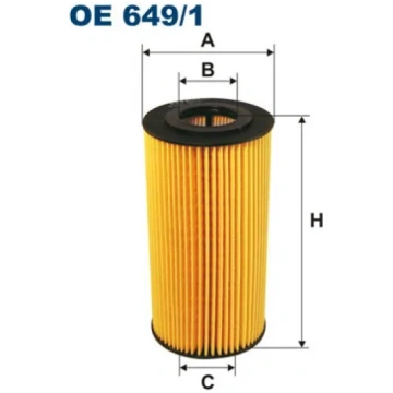 FILTRON Eļļas filtri OE 649/1