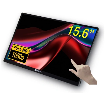 Verbatim PMT-15 Portable Touchscreen Monitor 15.6"