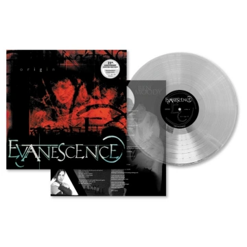 Evanescence ORIGIN LP Transparent Clear Vinyl Reco