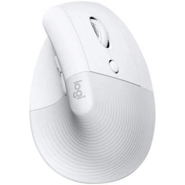 Logitech Lift Vertical Ergonomic Mouse for Mac, Wh