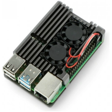 Raspberry Pi 4 Model B Aluminum Case with Cooling 