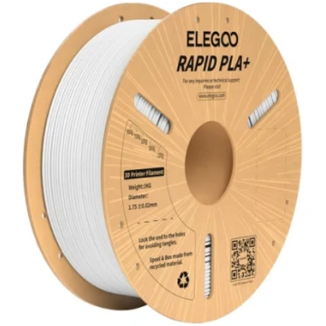 ELEGOO Rapid PLA+ Filament (White) 50.203.0115