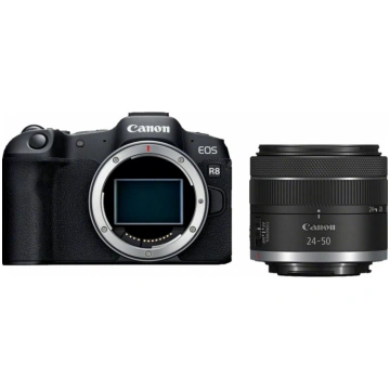 Canon | EOS R8 Body + RF 24-50mm F4.5-6.3 IS STM (