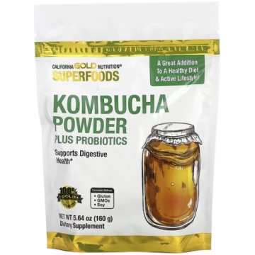 California Gold Nutrition, Superfoods, Kombucha Po