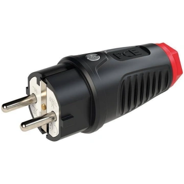 Pce Spraudnis Gumijas 16a 2p+z 230v Schuko Vde Ip5