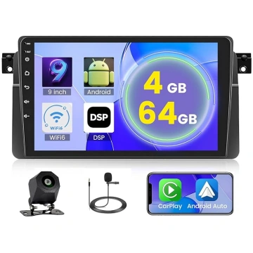 5G WiFi 4+64G Android Autoradio für BMW 3 E90 E90