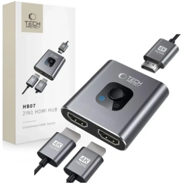 Tech-Protect HB07 2-in-1 HDMI Adapter, 4K 60Hz - g