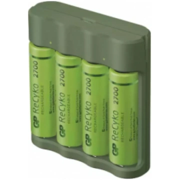 GP B52427U Bateriju Lādētājs 4 x AAA 2700mAh B5242