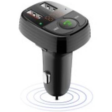 Devia Smart Car Kit HandsFree FM Transmitter ar Bl