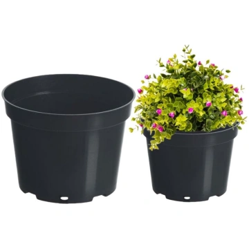 Vazonas 1,5l D-15 juodas