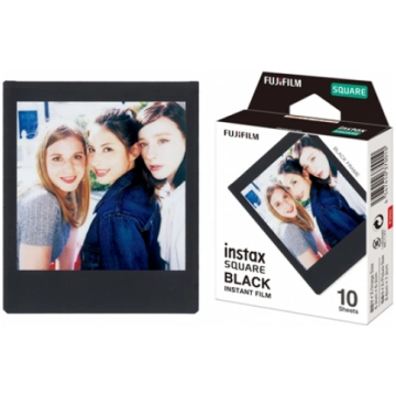 Fujifilm , Instax Square Instant Film Black , Glos