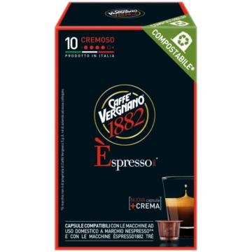 Kafijas kapsulas CAFFÈ VERGNANO Espresso Cremoso, 