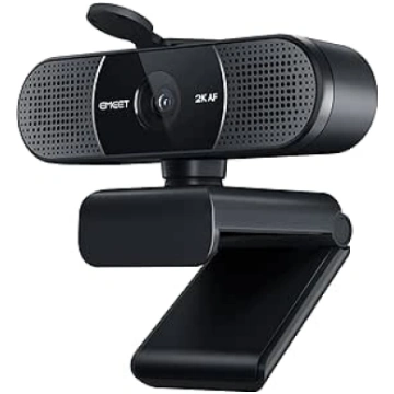 EMEET 2K Webcam - C960 2K Webcam with Dual Microph