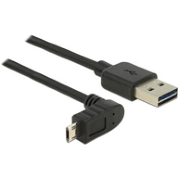 DeLOCK 83848 1m USB A Micro-USB B black USB Kabel 