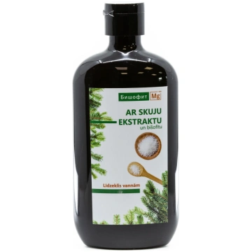Bišofit Mg ++ Skuju ekstrakts vannām, 400ml