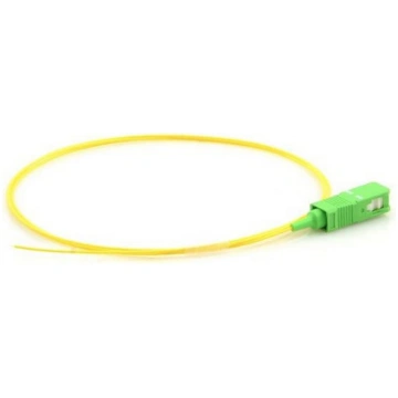 SC/APC Single Mode, 0.9mm LSZH Yellow, 1m ::P-SC/A