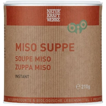 Miso zupa, bioloģiska/bioloģiska ātri pagatavojama