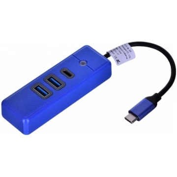 ORICO HUB USB-C 2X USB-A 3.1 + USB-C, BLUE PWC2U-C