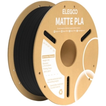 Filament PLA Matte ELEGOO (Czarny) 50.203.0250