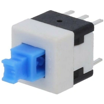 Switch: push-button; Pos: 2; DPST; 0.1A/30VDC; ON-