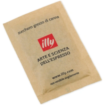 Cukurs Illy paciņās, brūns, 3gr, 7,5kg