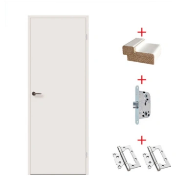 Durvis STANDART BALTS 70X200CM, universāla, balta 