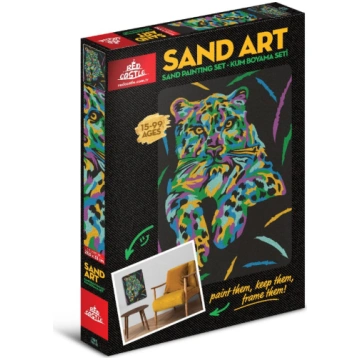 Red Castle sand art set, Leopard YKO-03