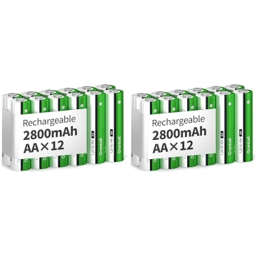 Granicell Ak akumulatoru baterijas AA 2800 mAh, ak