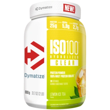 Dymatize ISO 100 Hydrolized Clear Whey Isolate 900