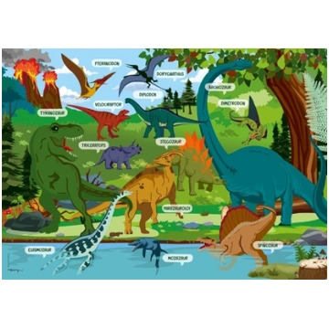 HENRY Podkadka na biurko - Dinozaury 451297