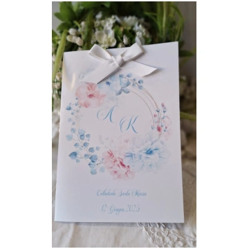 Inviti Lux - Libretto Messa fiori